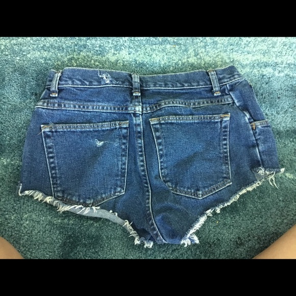 Vintage high rise distressed studded festival - Picture 2 of 2